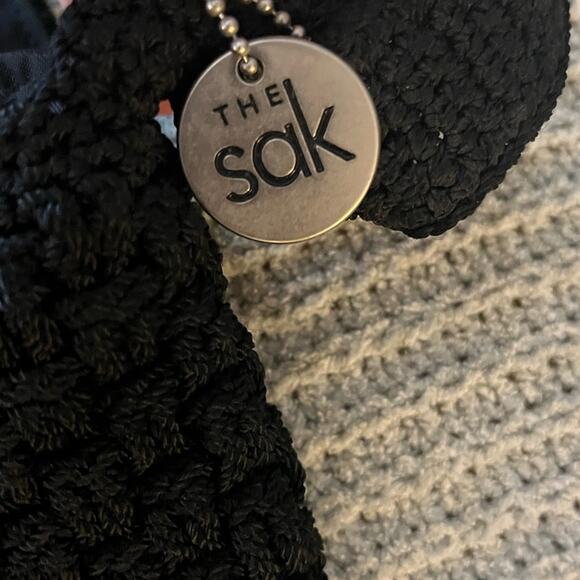 Y2K Vintage-The Sak Crossbody Crochet Bag- black - Picture 4 of 4